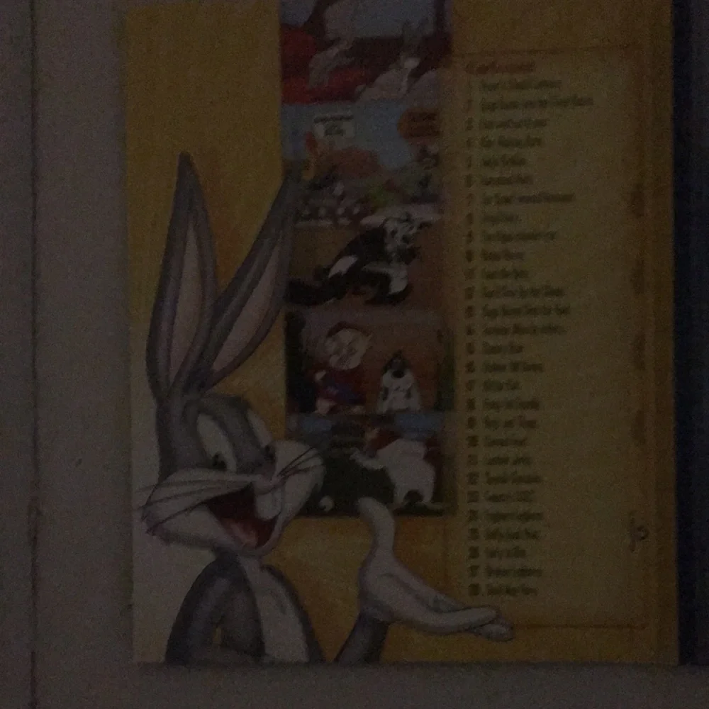 DVD OF LOONEY TUNES SIZES 2 ARE 3 INCH’S TALL